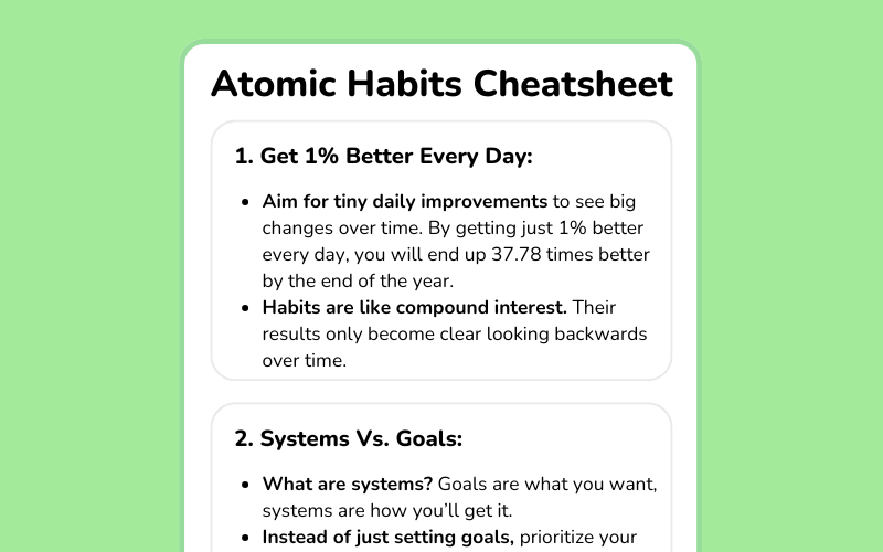 PDF cheatsheets for quick reference