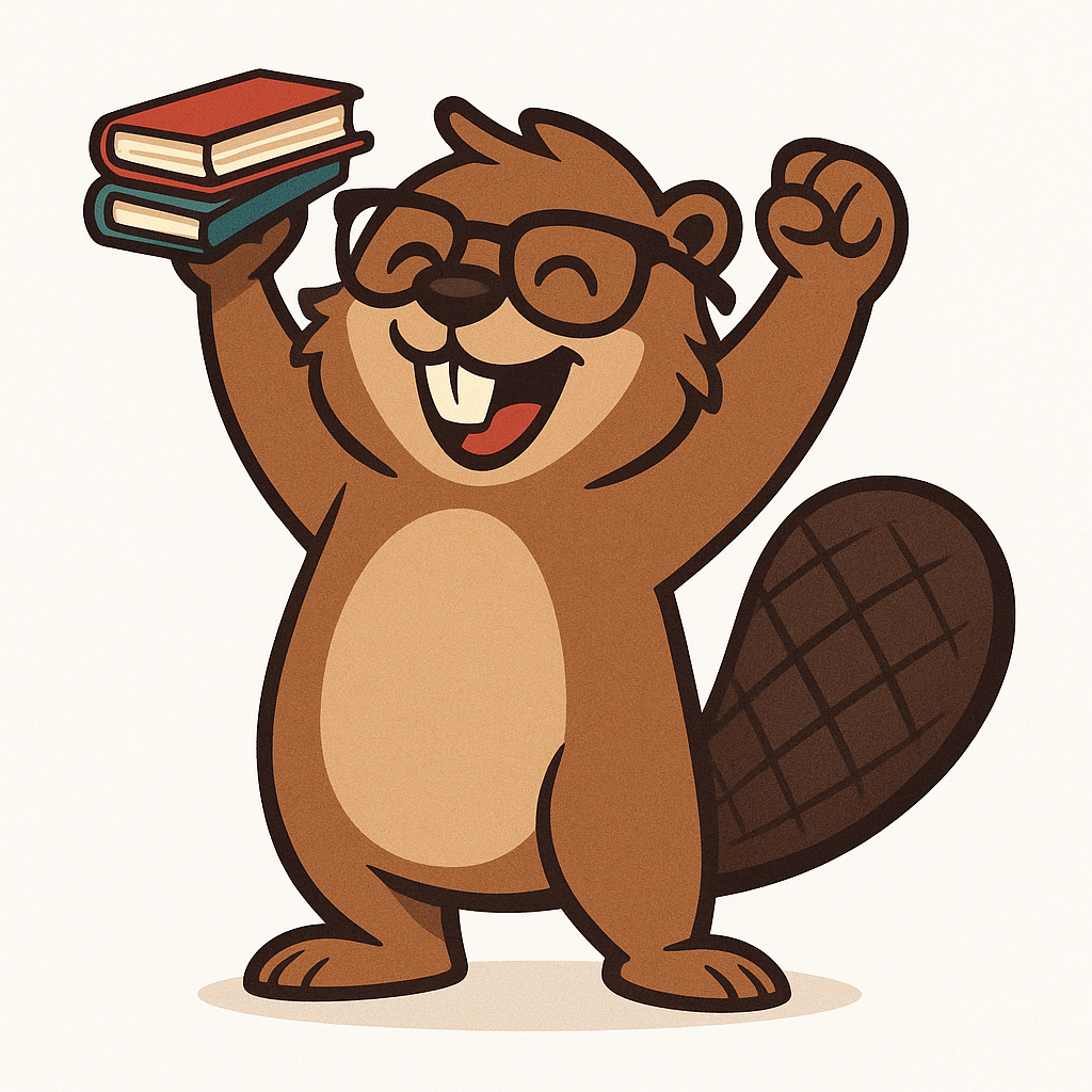 Chippy the Beaver cheering you on